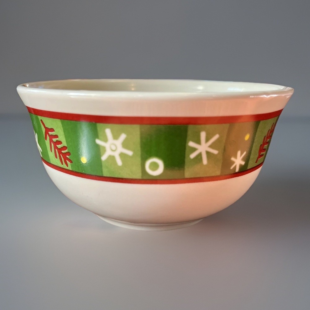 Longaberger BLUSTER THE SNOWMAN Small‎ Bowl 4 inch Christmas Winter